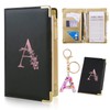 FIODAY Server Books Alphabet Waitress Book Cute Waiter Book Zipper