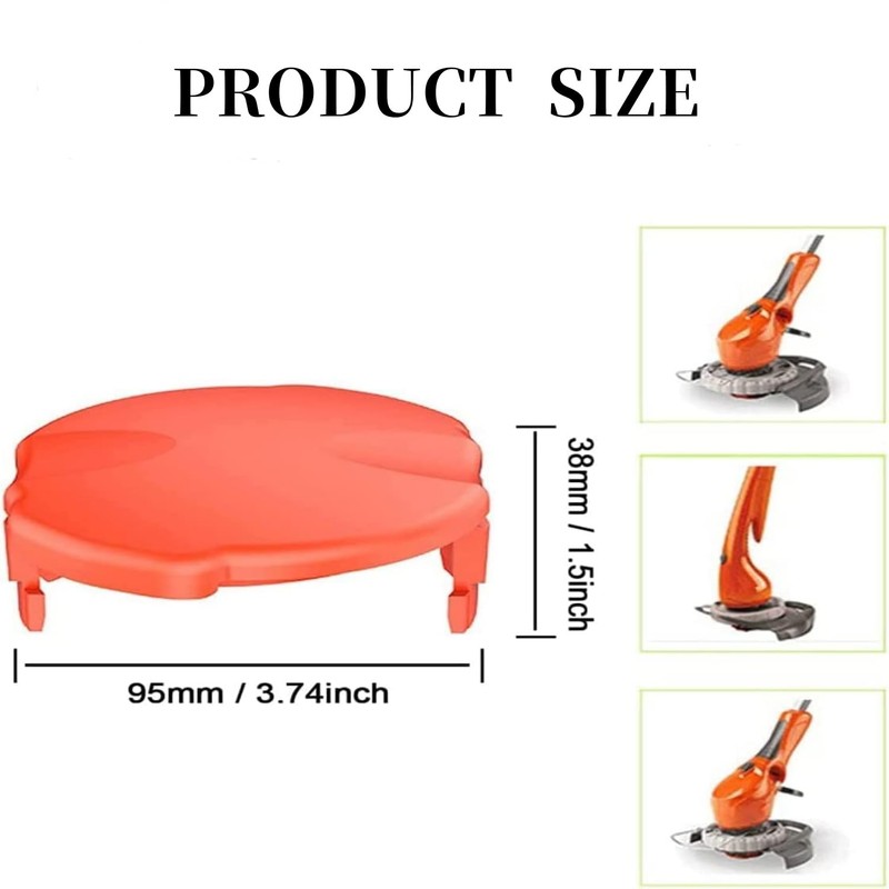 RedFlameDS 2PCS Trimmer Parts Trimmer Spool Cover Caps Compatible with