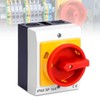 16A 3-Pin Main Switch Circuit Breaker Rotary Switch with Plastic