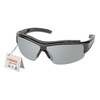 Elvex Delta Plus - WELRSG300 RSG300 Impact Sunglasses, unisex, Black