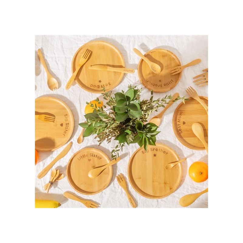 Sass & Belle Best Mum Bamboo Plate