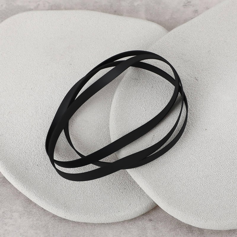 Briny River 2Pcs Turntable Drive Belt 600x5mm Compatible with Pioneer