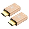 Edid Emulator Adapter (5Generation), HDMI Compatible with Mac Thunderbolt to