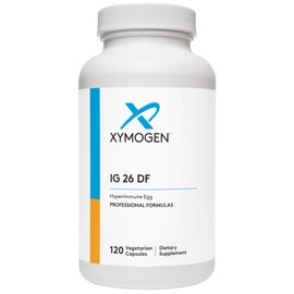 XYMOGEN IG 26 - Immunoglobulin Supplement with IgY Max - Dairy-Free Colostrum Alternative Derived from Hyperimmune Egg - Cytokine Balance & Immune Support - Formerly IG 26 DF (120 Capsules)