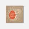 Unbranded Happy Easter Bunny With Egg 4'' X 4'' Square