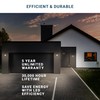 PARMIDA (4 Pack) Mini LED Wall Pack Light 26W Dusk