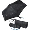 ESPRIT Cutted Cool Ultra Mini Pouch Pocket Umbrella Black Colourful