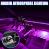 LED Car Interior Lighting Car Accessories, LED Strip Ambient Lighting
