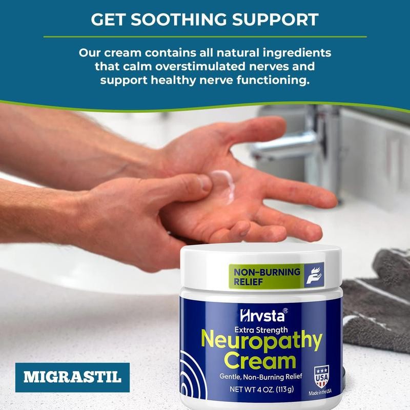 Basic Vigor Hrvsta Neuropathy Relief Cream – Extra Strength for