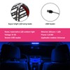 Sylvil Car LED Strip Light, 24 LEDs RGB Neon Interior