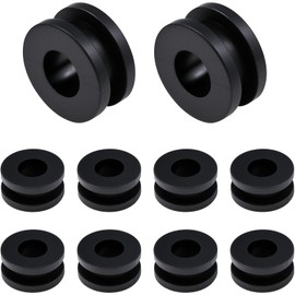 Rubber Grommet Kit M6, 20PCS Rubber Bushings for Wiring Protection, Panel Mount, Automotive, Motorcycle Fairing, Cable Protection, Vibration Isolation