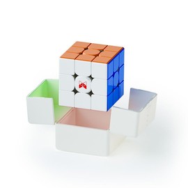 QY X-Man Tornado V4M 3x3 Speed Cube, Magnetic Speed Cube, Competitive Speed Cube, Suitable for Rubik's Cube Enthusiasts (Flagship Version)