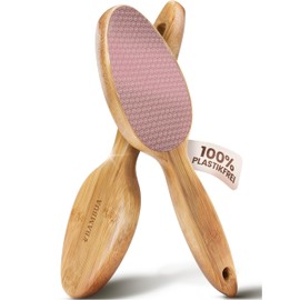 BAMBUA Callus Remover - (100% Plastic-Free) Highly Effective Callus File with Nano Glass - For Foot Care for Beautiful Feet - Callus Rasp - Premium Callus Remover for Callus Removal Foot (Pink)