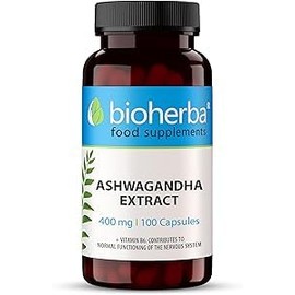 300 Ashwagandha high Strength Cortisol Reducing Supplements Capsules Extract 400mg per Ashwagandha Capsule and 1600 Daily dose. Ashwagandha Capsules Cortisol Blocker by BIOHERBA
