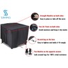 Saking Fire Pit Cover, 28 inch Firepit Covers Square Gas