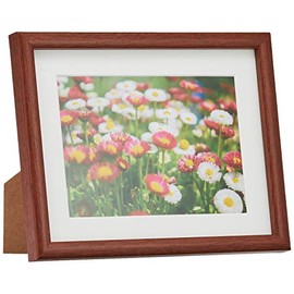 FUJICOLOR 407864 Wood Picture Frame, M21 Cabinet, 2L, Brown