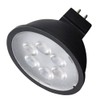 Satco 11399-6.5MR16/LED/40'/850/12V/BLACK (S11399) MR16 Flood LED Light Bulb