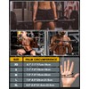 RIGWARL Ultra-Thin Weight Lifting Gloves for Men Women, Minimal Workout