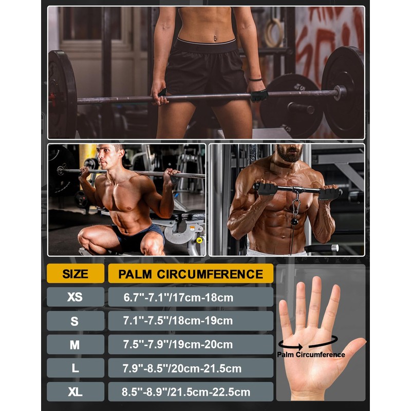 RIGWARL Ultra-Thin Weight Lifting Gloves for Men Women, Minimal Workout