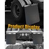 CJEMIX Semi Truck Mud Flaps 24"x36", Universal Heavy Duty Polymer