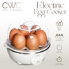 COOK WITH COLOR 350W Electric Double Layer Egg Cooker -