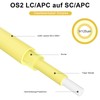8ternityFiber Fibre Optic Cable LC/APC to SC/APC 50M/164FT, Fibre Optic