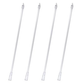 12 Inches Blind Wand, 4pcs Blinds Stick Replacement, Vertical Bind Replacement Parts, Blind Wand Replacement with Hook and Grip, Blind Rod Replacement