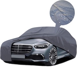 CARDIZ Supreme Full Car Cover – for Pontiac Grand Am 2002 2003 2004 Coupe 2-Door Semi Custom Fit Waterproof Full Coverage All Weather Windproof Dust Proof Indoor Outdoor Automobile