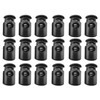 50PCS Cord Locks, Height 2.5cm End Spring Stop Toggle Stoppers