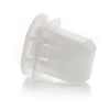 2 x rear seat seat holder attachment clips spout for