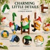 3-Piece Hanging Garden Gnome Set for Flower Pots – Mini