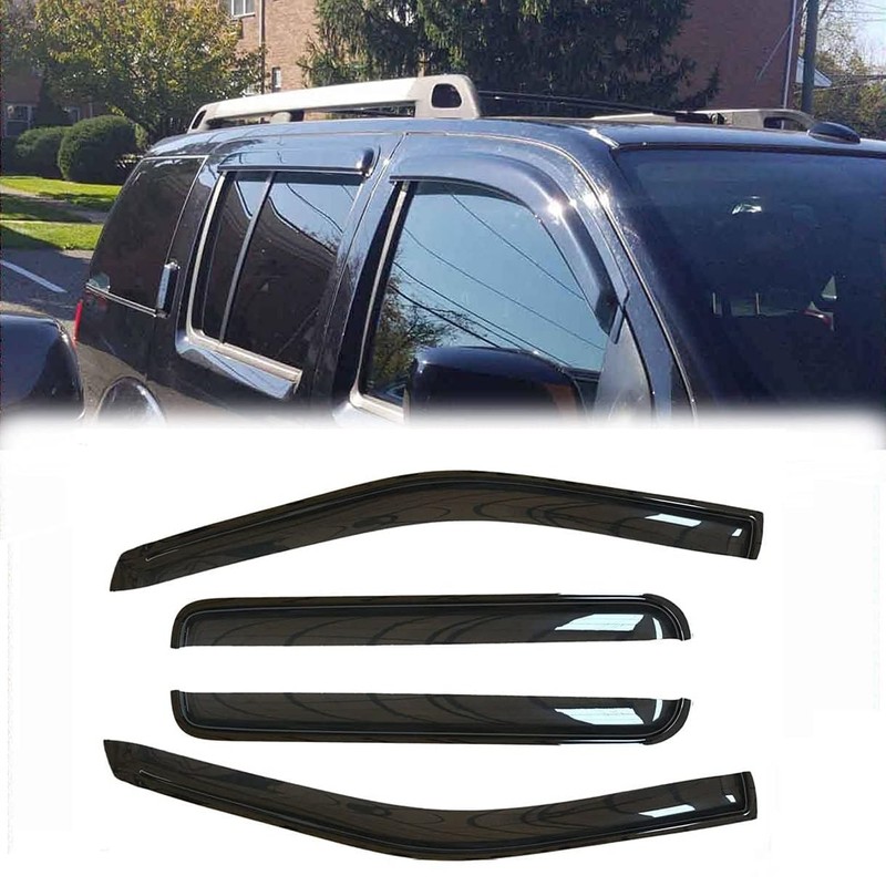 Window Visors Rain Guards for 2005-2012 Nissan Pathfinder 94512