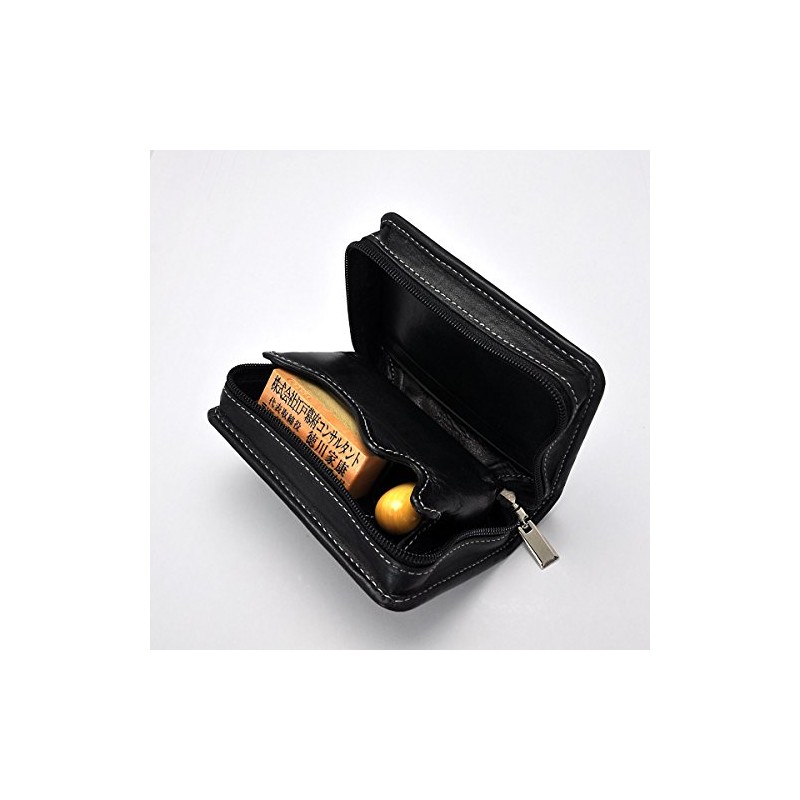 法人印鑑ケース プレジデントケース FP-4 １本＆ゴム印用 (実印 代表印 銀行印 角印などから1本＋ゴム印 収納可能)