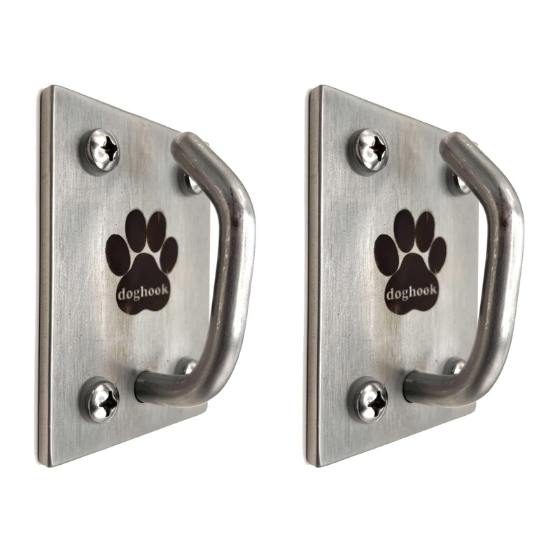 Canine Hitch- Secure Dog Leash Parking Mounted Indoor – Outdoor