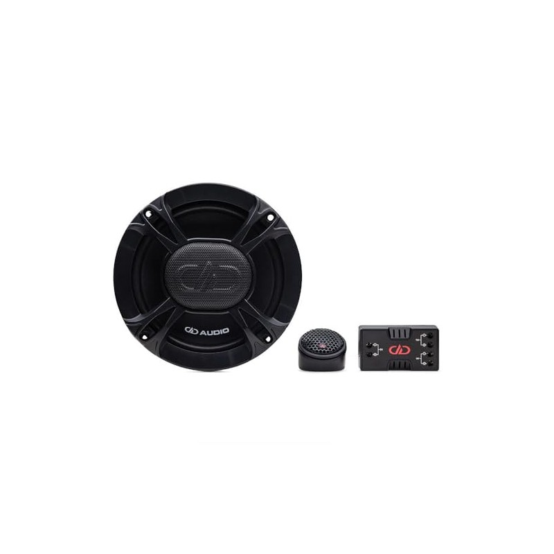 DD Audio E-C6.5B 6.5" 125W Component Speakers System
