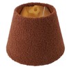Table Lamp Shade Plush Cloth Tapered Simple Exquisite Lampshade for
