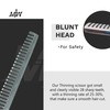 MJW Hair Thinning Scissors - Stainless Steel Hair Cutting Teeth