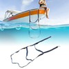 Marine Boat Rope Ladder Boarding Steps with Hooks Nylon Blue