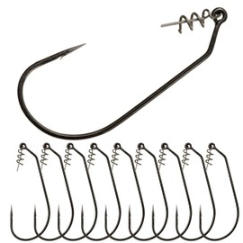 Reaction Tackle Swimbait Hooks - 10/0 (10-Pack)