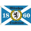 U24 Flag Munich Tradition 1860 Hoisting Flag 90 x 150 cm