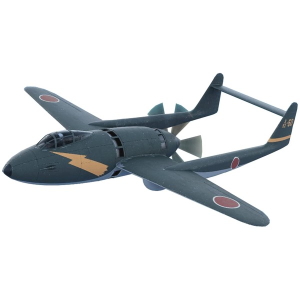 Micro Mill MKR72-023 1/72 Mitsubishi J4M Local Fighter Airplane Flash