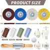 Liliful 14 Pcs 8" Airway Polishing Wheel Kit in Diameter