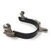 AJ Tack Wholesale Black Horizontal Rowels Bumper Spurs - Ladies