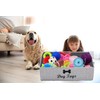 Geyecete dog toy basket Large dog toy bin dog toy