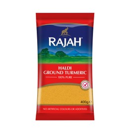 Rajah Spices Haldi Ground Turmeric | Holud | Haldi | Haldar | Haladi | (400g)
