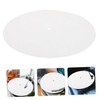 VICASKY Record Pad White Vinyl Felt Mat Turntable Slip Mat