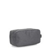 Kipling AGOT Toiletry Bag, 26 cm, 3 liters, Black (Charcoal)