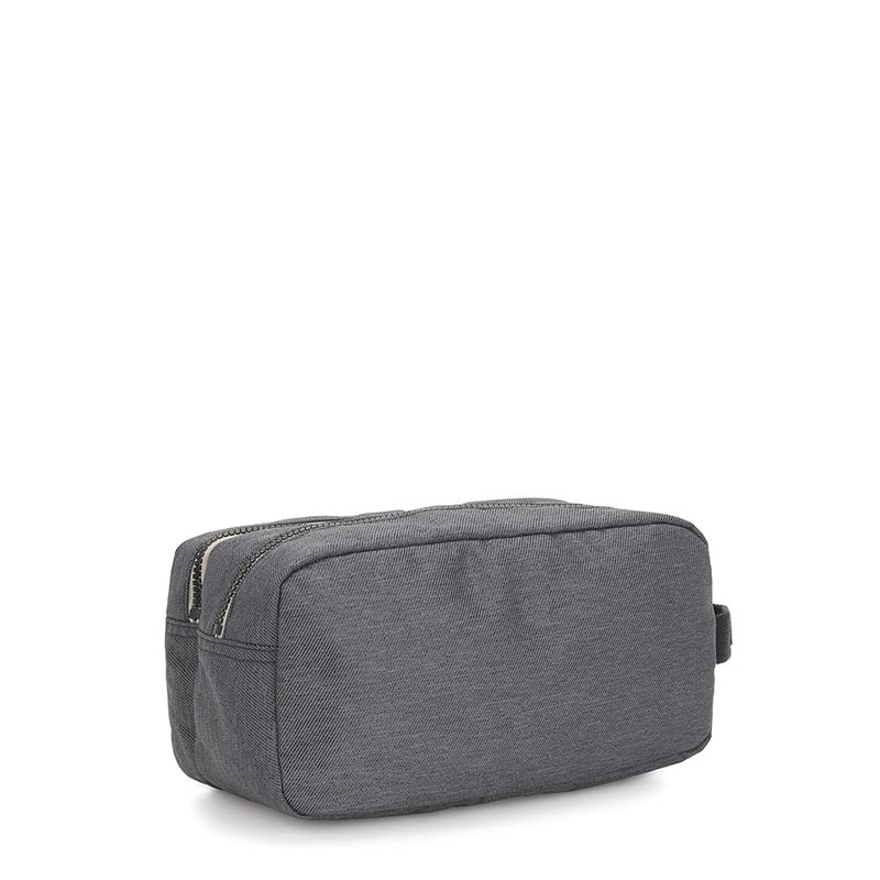 Kipling AGOT Toiletry Bag, 26 cm, 3 liters, Black (Charcoal)