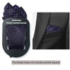 Jeatonge Pocket Square Holder Keeper Organizer Pocket Squares for Men