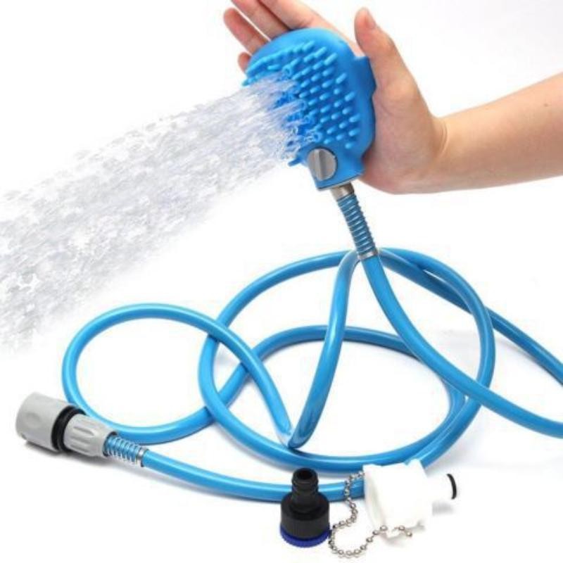 Adjustable Pet Shower Head with Hose & Shower Attachment, Dog